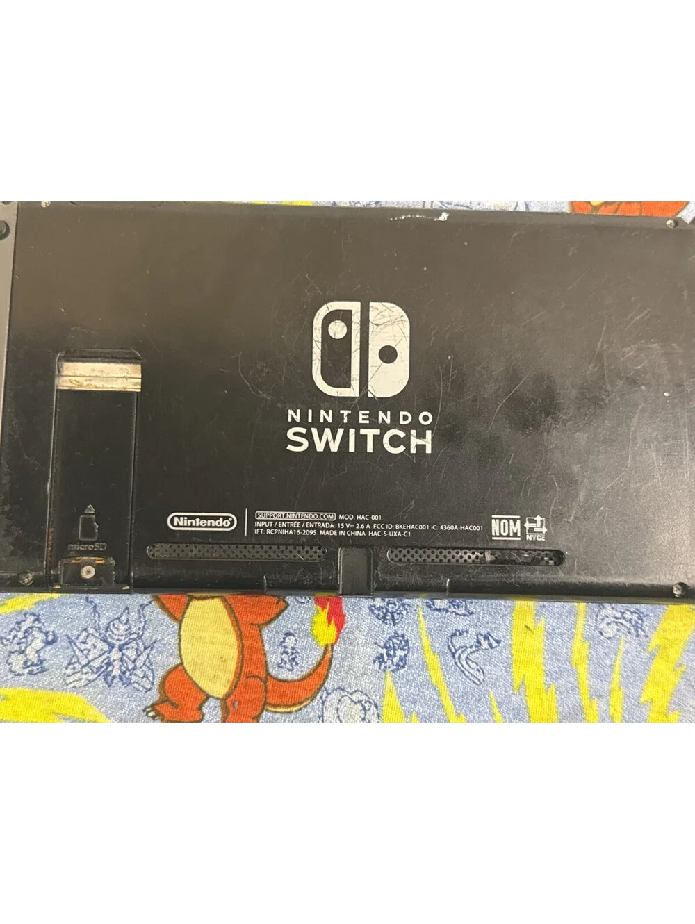 Nintendo Switch HAC-001 Console Wont Charge Or Turn On For Parts Only